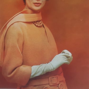 CHRISTIAN DIOR- AS IS 1961 5pc Wool Skirt Suit, Size 4