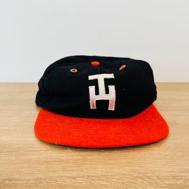 Vintage Terre Haute Tigers 1955 Wool Baseball Hat 