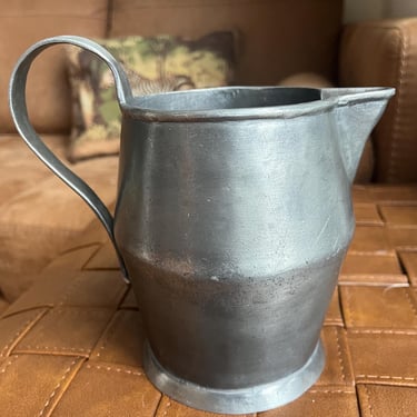 Antique Pewter Pitchee 