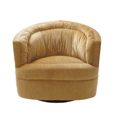 Barrel Back Swivel Chair 