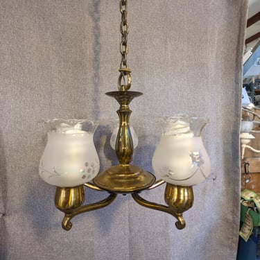 Vintage 50s Pendant Light.