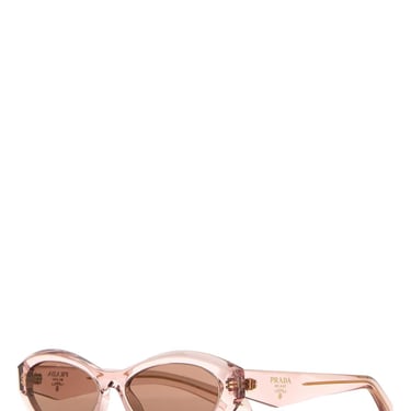 Prada Women Pink Acetate Sunglasses