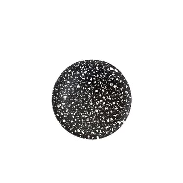 Side Plate, Black Terrazzo