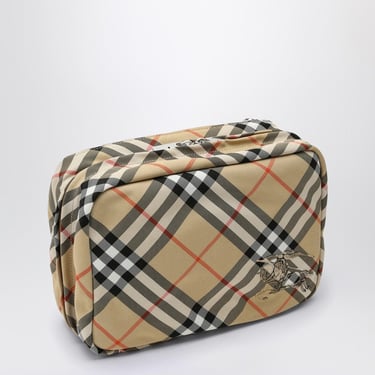 Burberry Check Travel Pouch Men