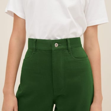 Kowtow Sailor Jeans - Green Denim on Garmentory