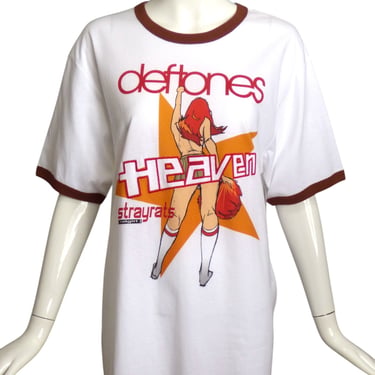 HEAVEN MARC JACOBS- 2023 Deftones Ringer T-Shirt, Size 8 | Vintage