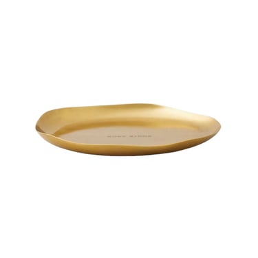 ROSY Round Gold Candle Plate