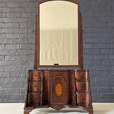 English Antique Miniature Dressing Mirror Stand, c.1940’s 