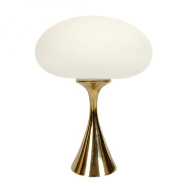 Gold "Mushroom" Lamp by Laurel Lamp Co.