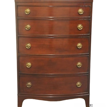 VINTAGE ANTIQUE Solid Mahogany Traditional Duncan Phyfe Style 34" Chest of Drawers 1901 