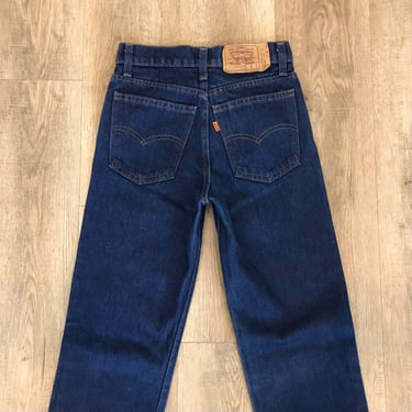 Levi's 718 Orange Tab Student Fit Vintage Jeans / Size 22 XXS 