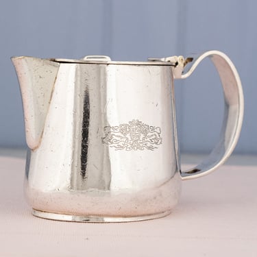 Antique Silverplate Pullman Teapot