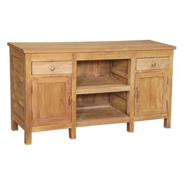 Teak Media Cabinet