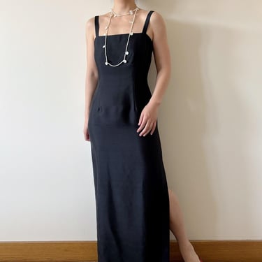 vintage silk dress little black dress lbd formal | Old Gem Vintage -  Somerset, WI | ATTIC
