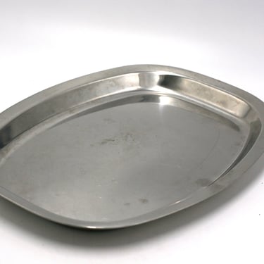 vintage Gense Stainless Steel Tray Made in Sweden 
