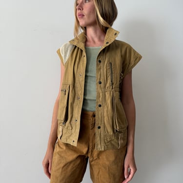 Linen Utility Vest