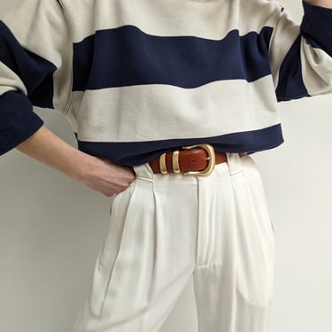 Vintage Calvin Klein Sport Navy & Ivory Pullover