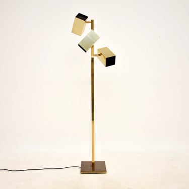 Vintage Brass Floor Lamp by Koch and Lowy