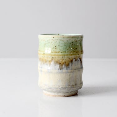 vintage studio pottery vase 