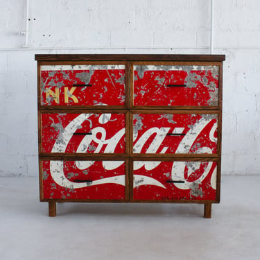 Coca Cola Sign Dresser