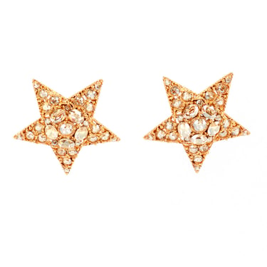 Golden Shining Star Earrings