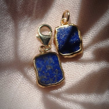 Lapis Lazuli Gemstone Charm 