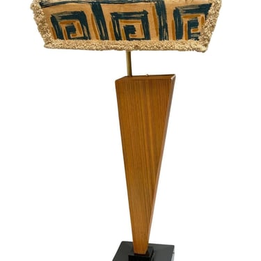 Postmodern Angular Sculptural Floor Lamp in the Style of Paul Frankl 