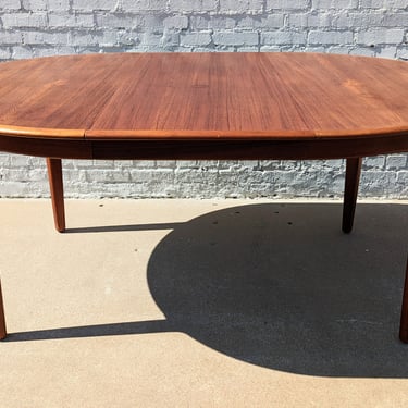 Mid Century Danish Modern Dining Table by Moller 