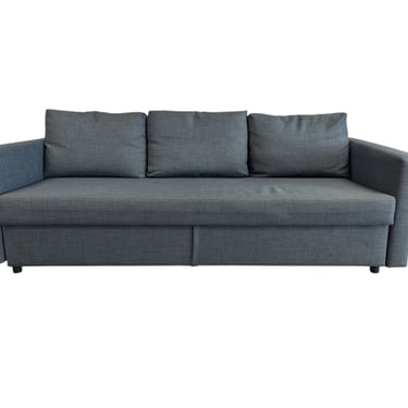 Dark Gray IKEA Couch with Storage & Bed