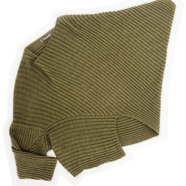 Issey Miyake 80s asymmetrical sweater