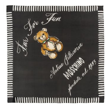 Moschino Women Silk Scarf