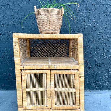 Petite Bamboo Shelf / Cabinet