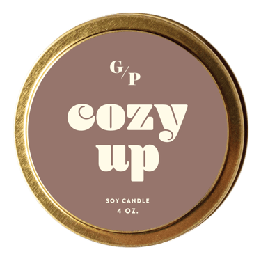 Cozy Up Just Because 4 oz. Candle Tin