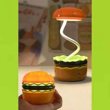 Burger Lamp & Pencil Sharpener