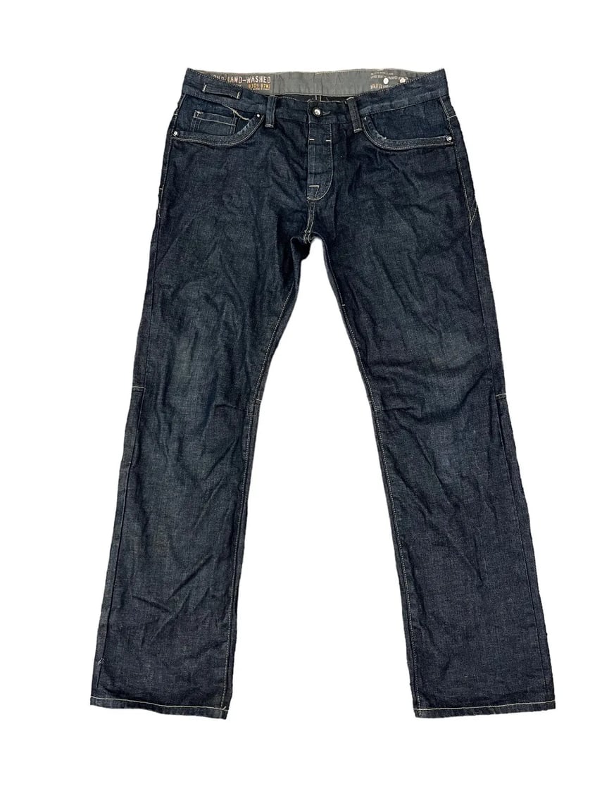 Men's NJ 87 Raw Denim Jeans Men's 36x32 | Downtown