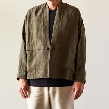 O-Project Unisex Blazer, Dark Olive