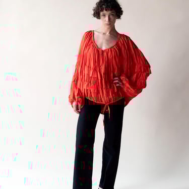 Ruffled Silk Jacket | Jean Paul Gaultier 