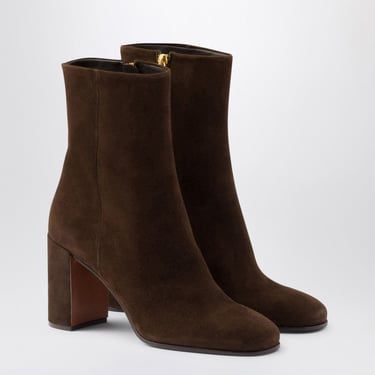 Prada Dark Brown Suede Boot Women