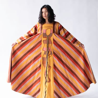 1960s Striped Dress | Roberta Vercellino y Luis 