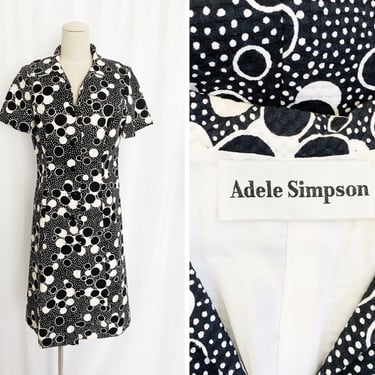 1960s S/M Adele Simpson Dress 