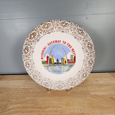 Missouri Collectible Souvenir Plate 