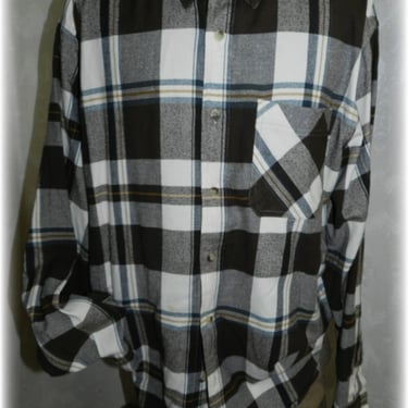 1980's Men's Cotton Plaid Shirt by Woolrich 