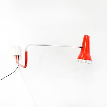 Adjustable wall lamp, 1970s 