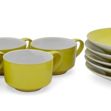 Rupert Spira Yellow Stoneware Table Articles, 10