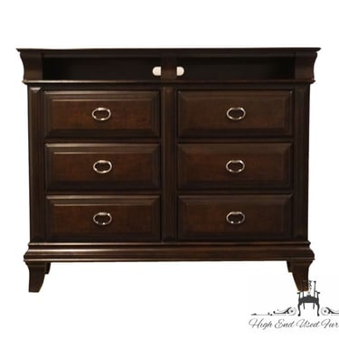 HOME MERIDIAN INTERNATIONAL Kendall Collection Contemporary Traditional Style 52" Double Dresser / Console 8098-160 - Dark Merlot Finish 