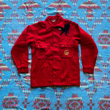 Vintage Boy Scouts Philmont Button Up Wool ‘Official Jacket’ 