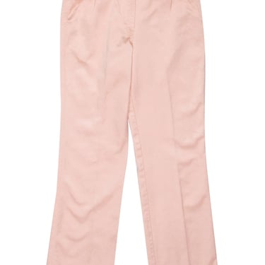 Escada - Peach Pink Satin Pants Sz 2
