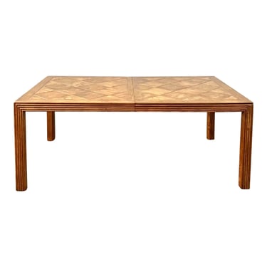 Henredon Artefacts Campaign Dining Table 
