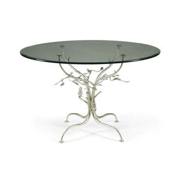 Sculptural Wrought Iron Center Table in the Manner of Diego Giacometti