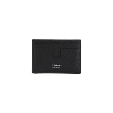 Tom Ford Men Tom Ford Calf Leather Card Holder